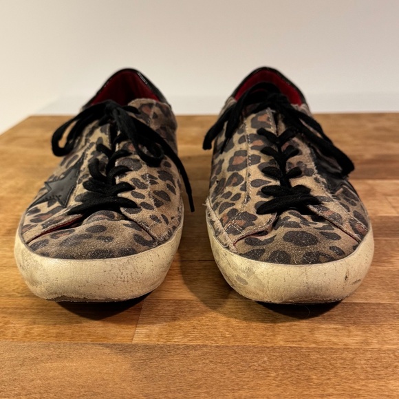 Golden Goose Brown Print Superstar Sneaker - Picture 6 of 11
